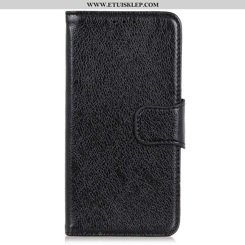 Etui Folio do OnePlus Nord CE 2 Lite 5G Dwoina Skóry Nappa